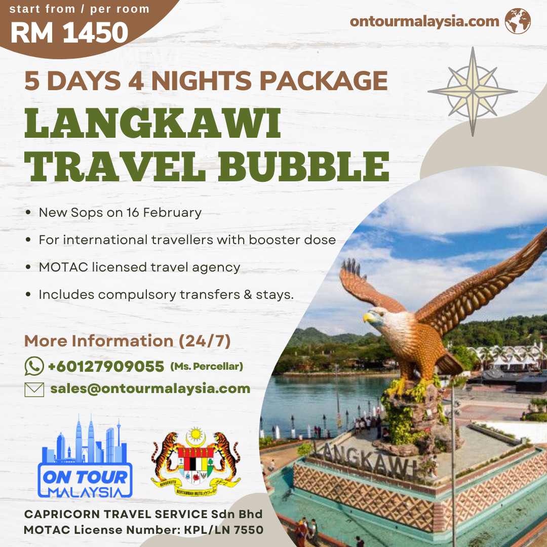 Langkawi International Travel Bubble 5 days 4 nights